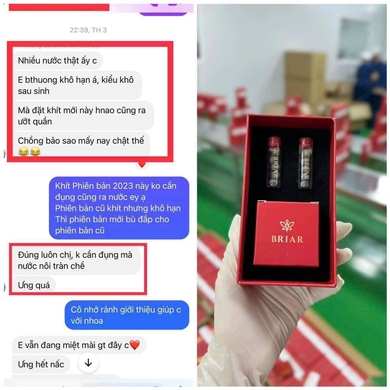 VIÊN ĐẶT THẢO MỘC PHỤ KHOA PLUS BRIAR ( HỘP 10 VIÊN )