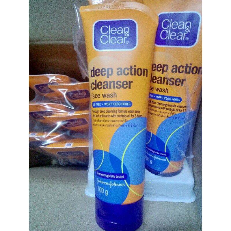 Sữa rửa mặt chống nhờn Clean&Clear 100g