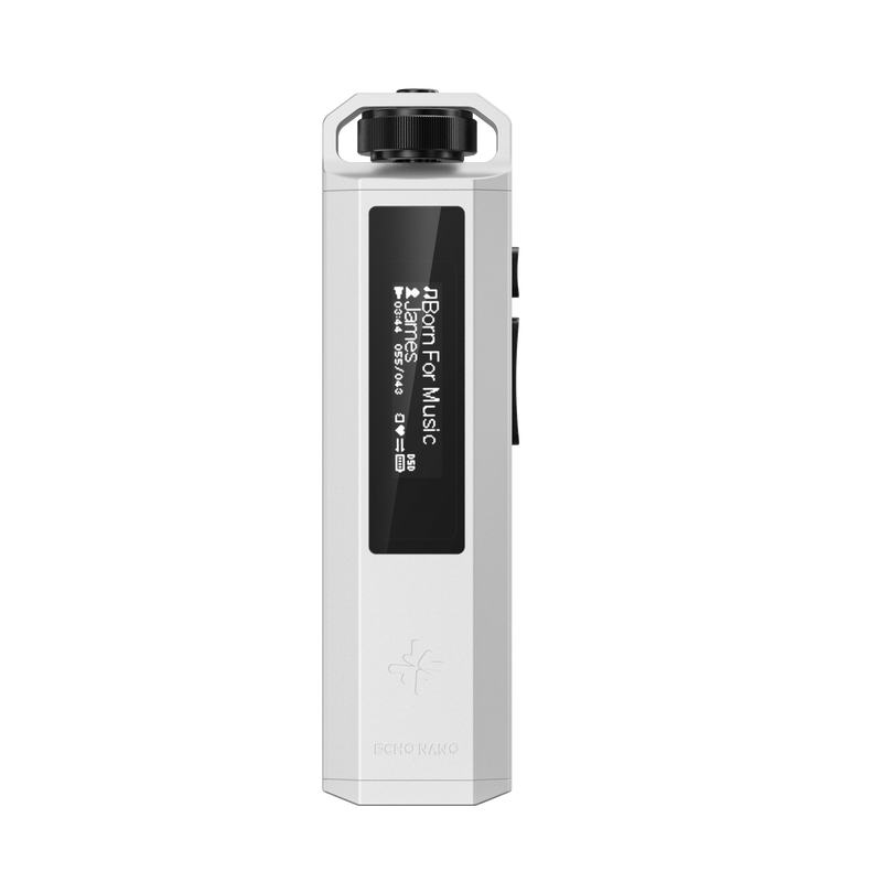 FiiO ECHO NANO Máy nghe nhạc HiFi Lossless di động với chip DAC cổng 3.5mm 33.5g siêu nhẹ hỗ trợ DSD thẻ nhớ âm thanh chất lượng cao