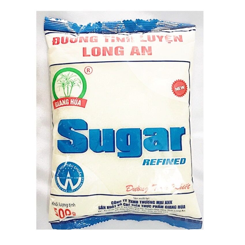 Đường cát trắng Long An loại túi 1kg