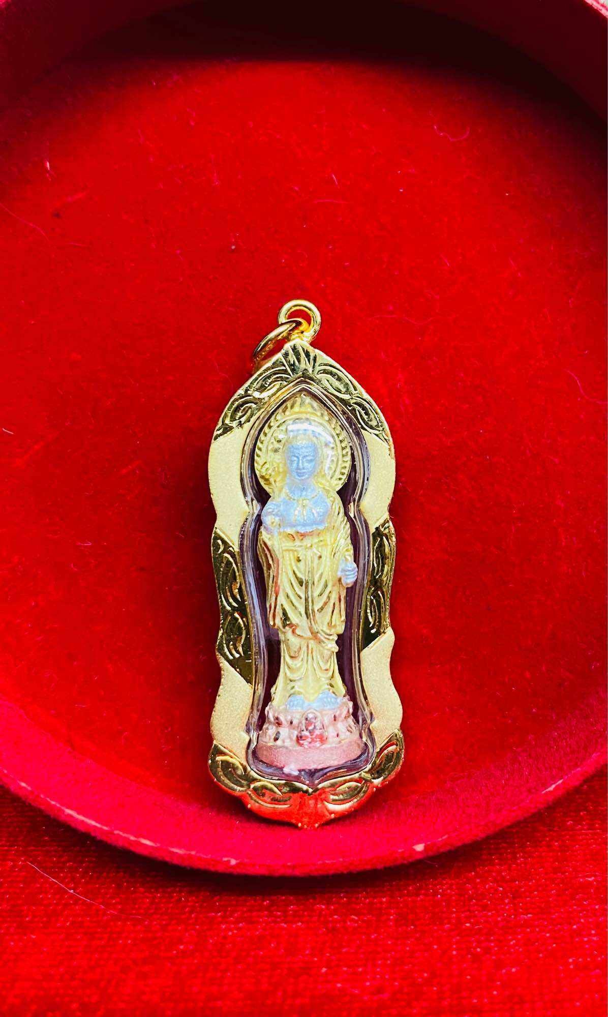 Đồ thờ thái lan amulet mặt phật thái lan ngài quan thế âm bồ tát