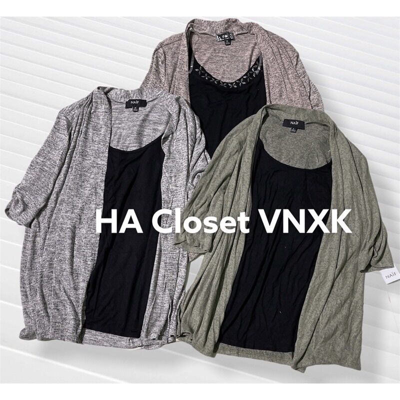 ÁO Thun Kiểu NAIF 2in1 XUẤT DƯ