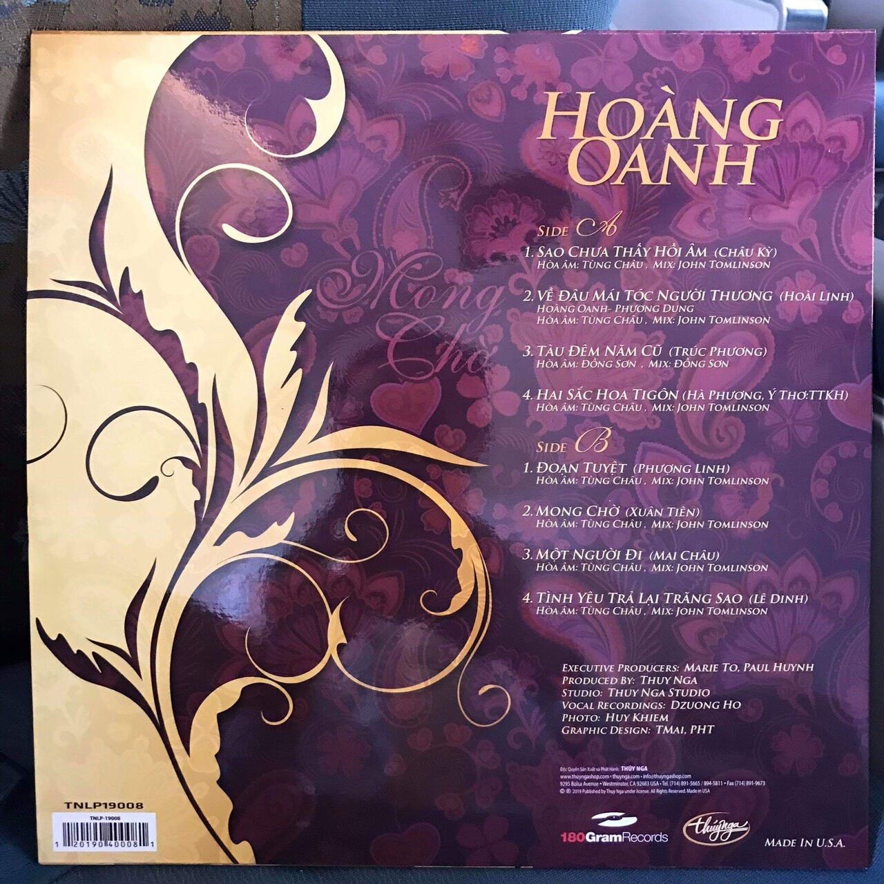 Đĩa than Hoàng Oanh - Mong chờ