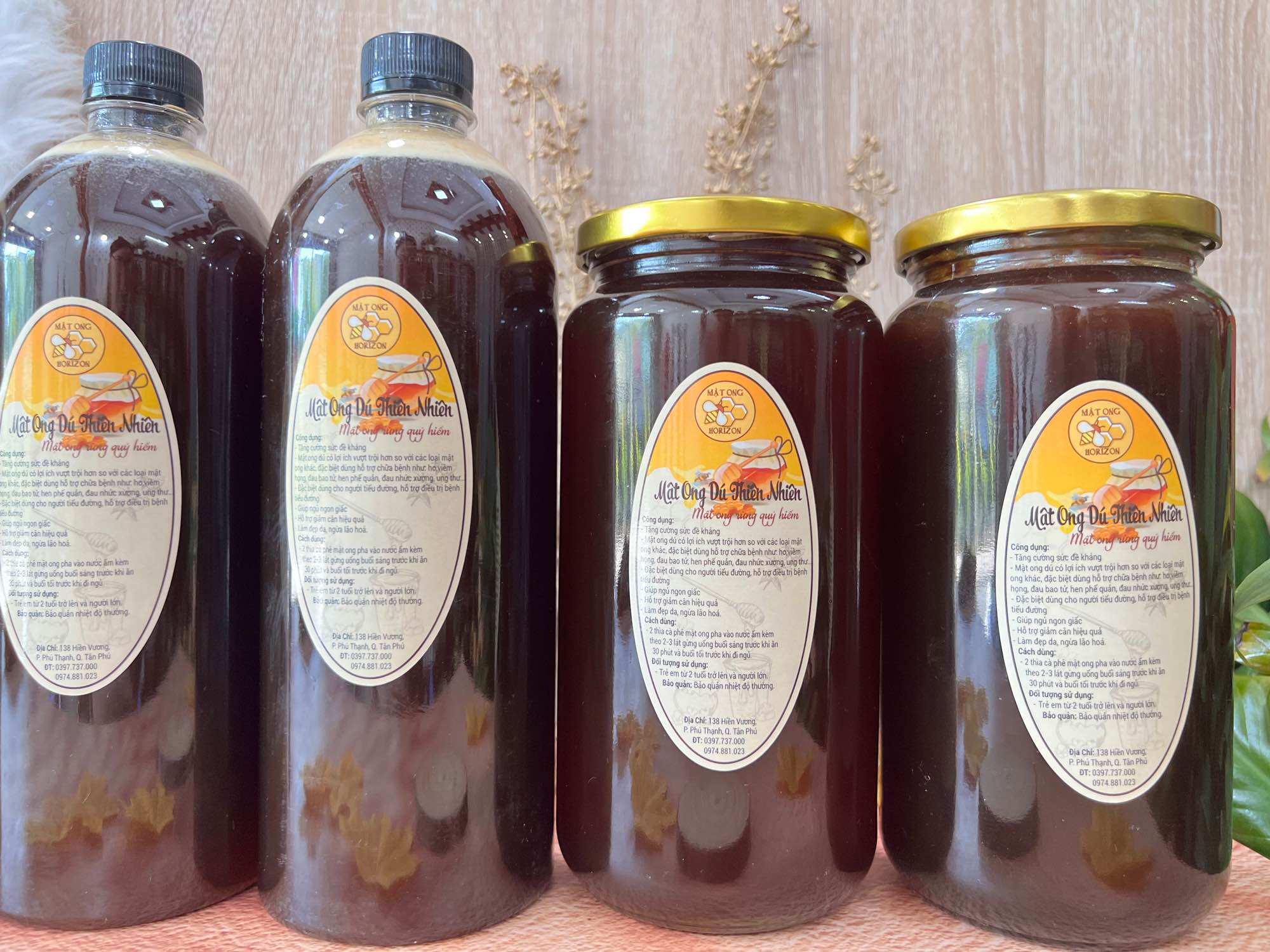 Mật ong dú thiên nhiên