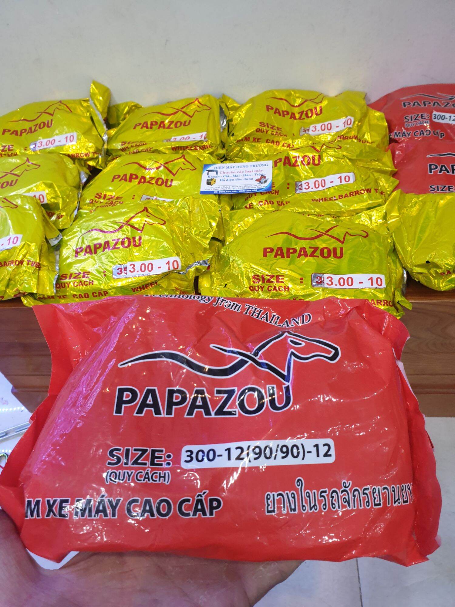 Săm xe 3.00/3.50/4.00-10 và 3.00-12  . săm xe , săm xe dùa