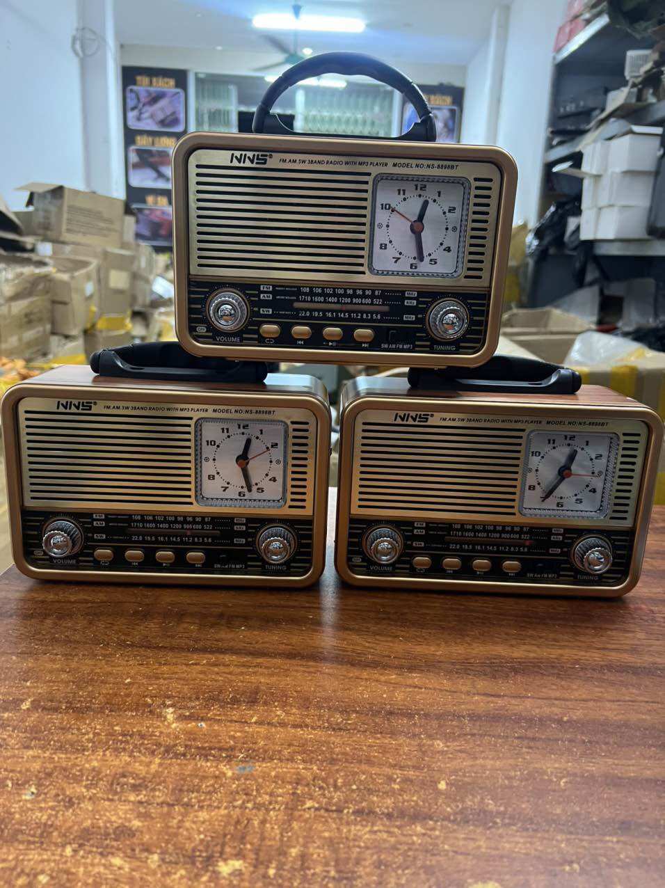 đài Radio NNS hàng Nhật bãi 98%(made in japan)