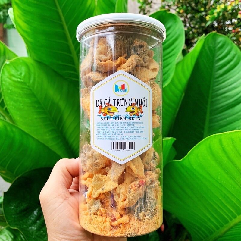 DA CÁ TRỨNG MUỐI SINGAPORE - DA CÁ LẮC TRỨNG MUỐI