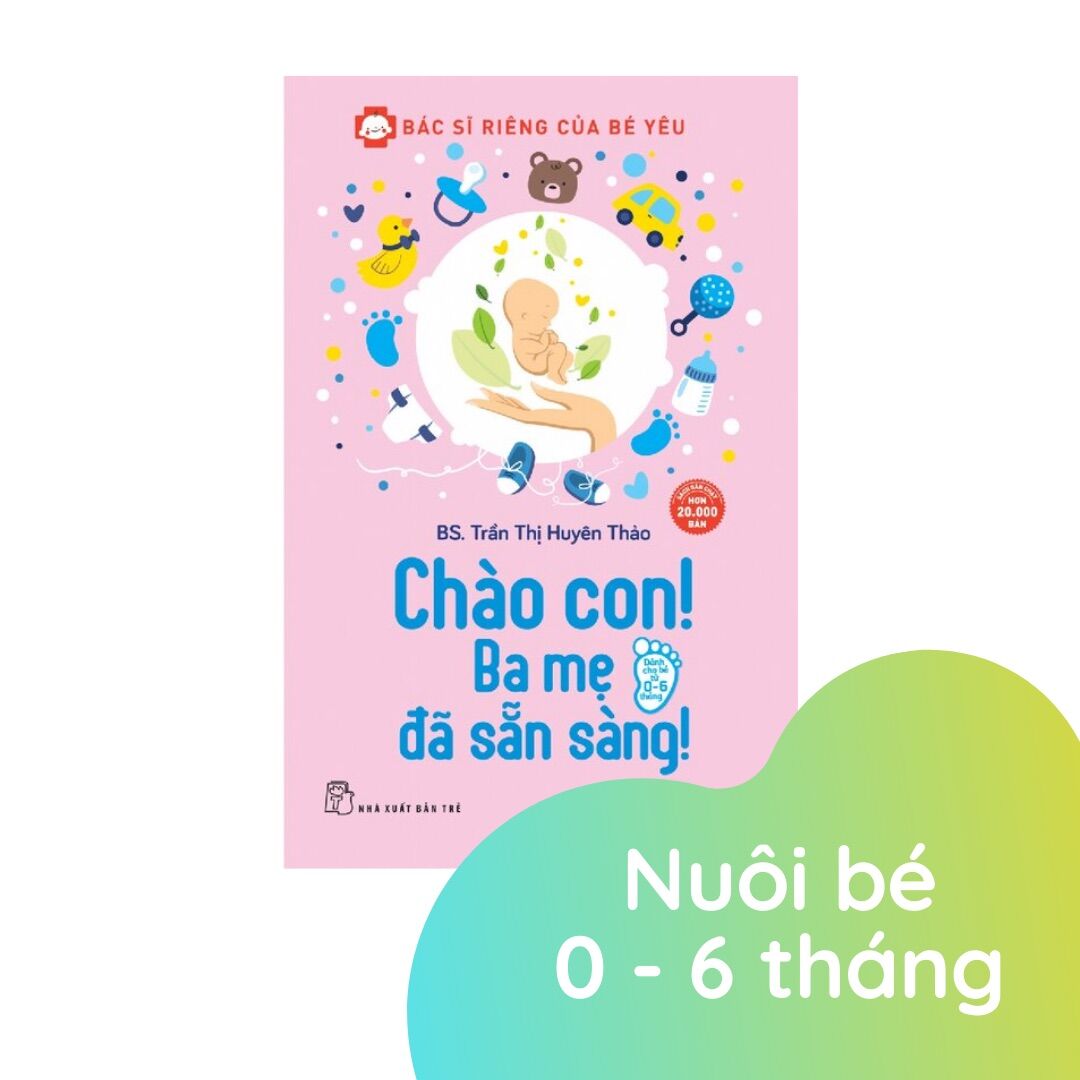 Sách - chào con ba mẹ đã sẵn sàng