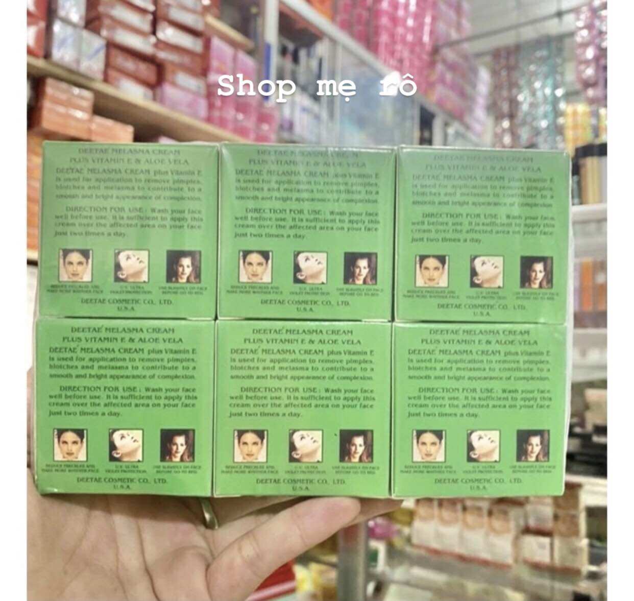 combo 6 hủ kem nha đam Thái Lan