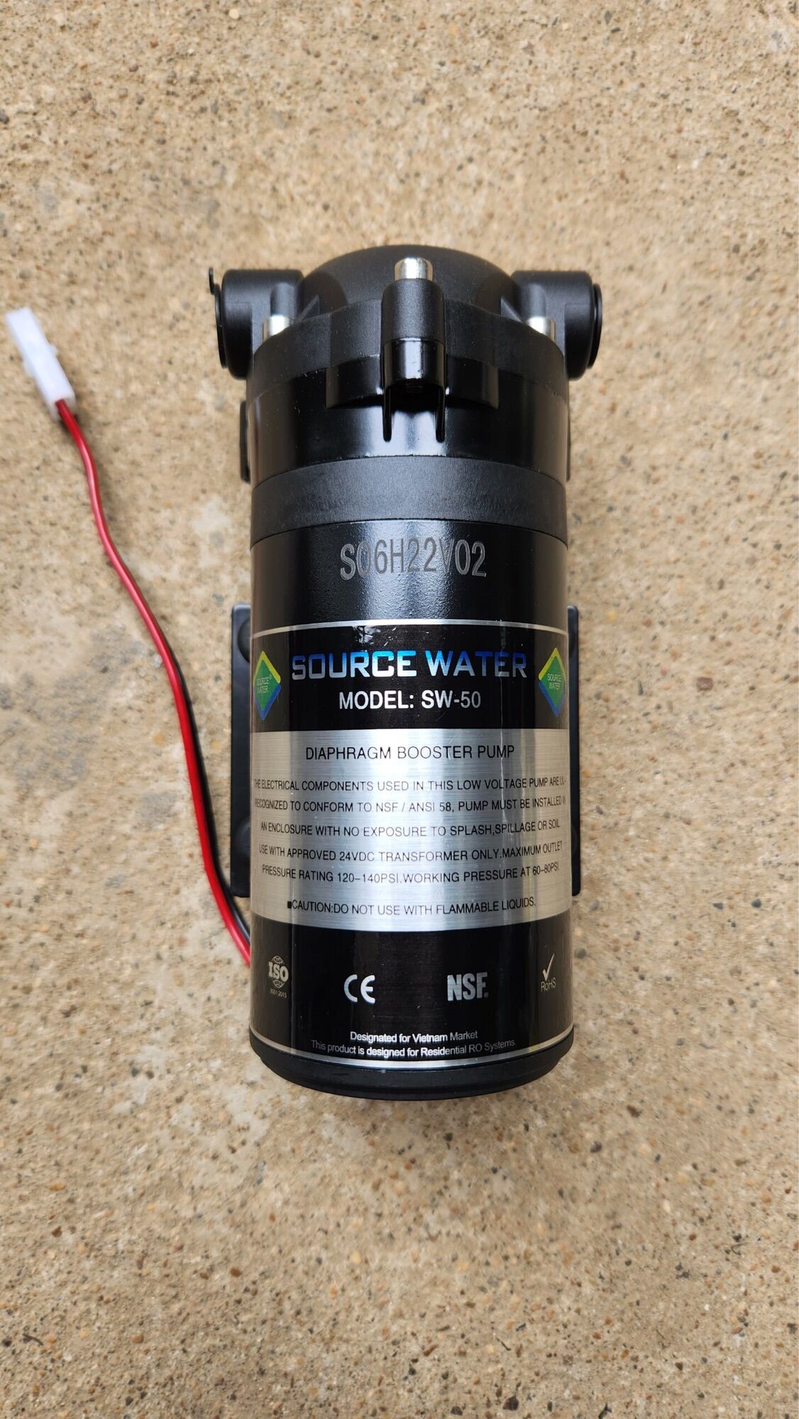 Bơm lọc nước ro 24v
