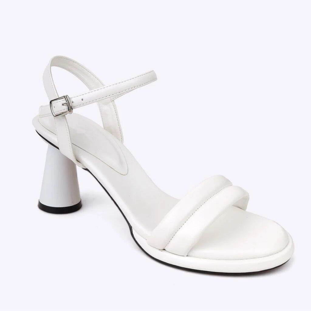 Giày cao gót PinkShopGiayDep sandal cao gót nữ kiểu mới đẹp đế vuông 7 phân quai ngang lót mút cực xinh SD7TLM