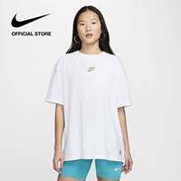 Áo Thun Thể Thao Oversize Nike Women's Sportswear Oversized T-Shirt - White