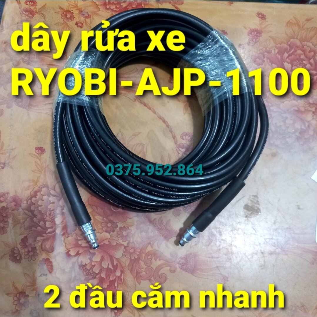 Dây rửa xe cho máy ryobi: ajp-1100