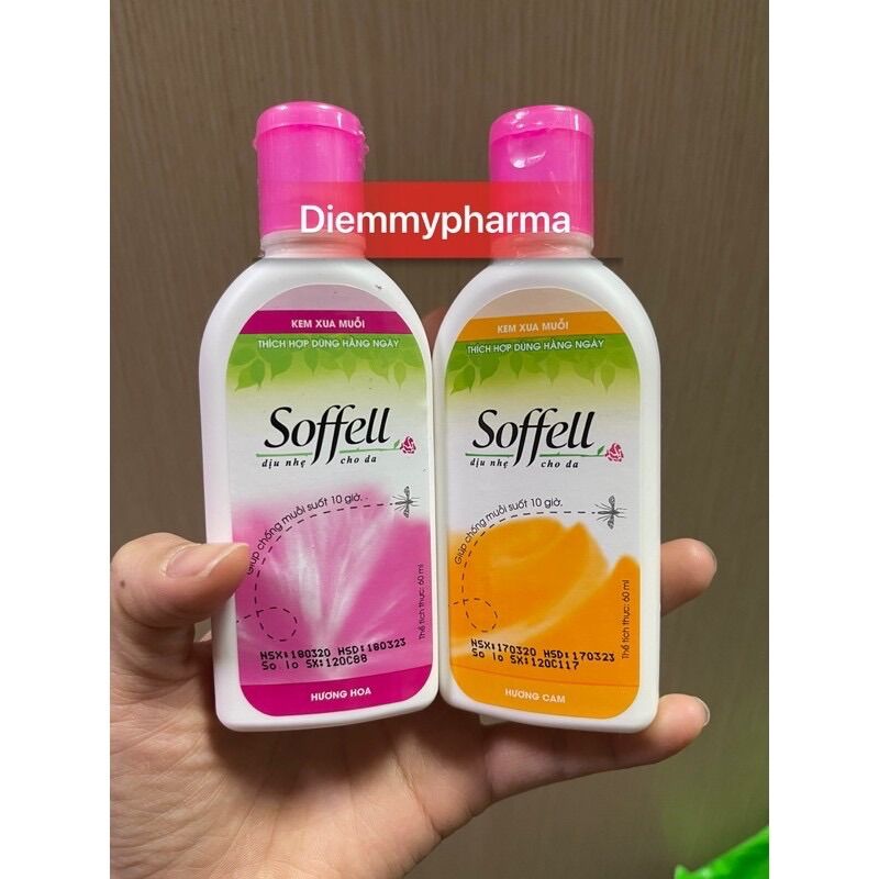 Soffel bôi muỗi hương cam , dâu