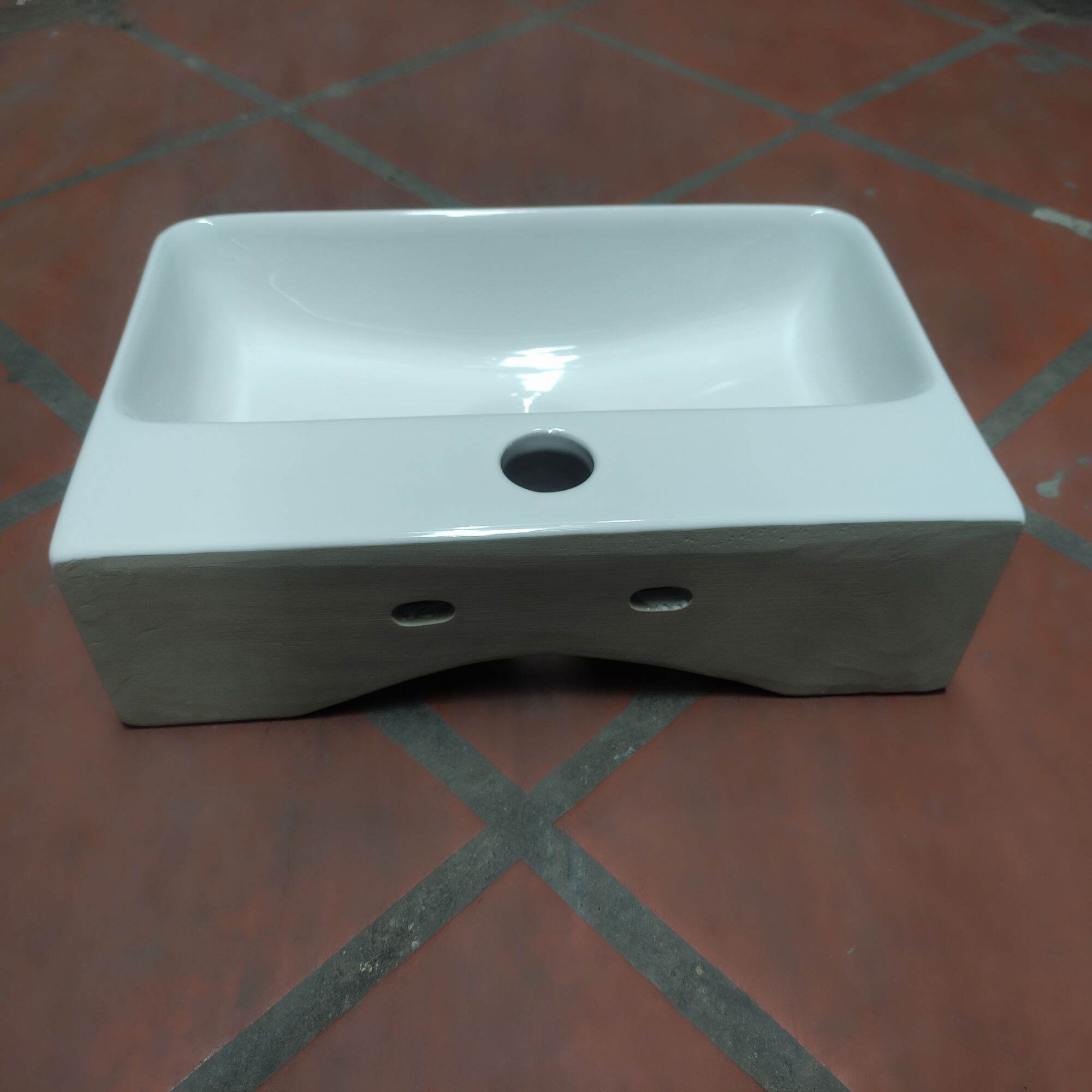 Chậu lavabo mini 36x25cm