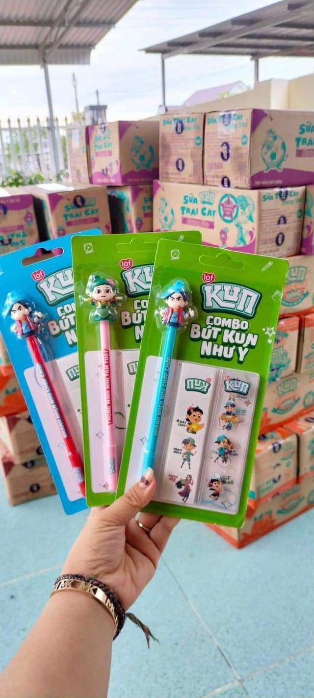 Combo bút chibi kun cho bé