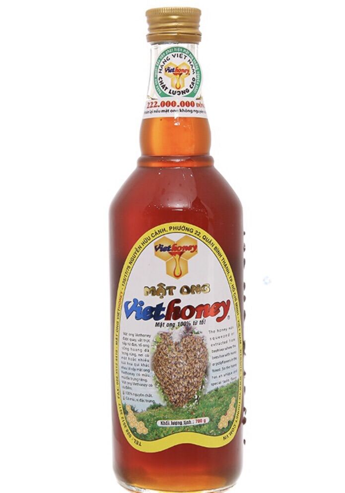 Mật ong Việt honey nguyên chất 700gr