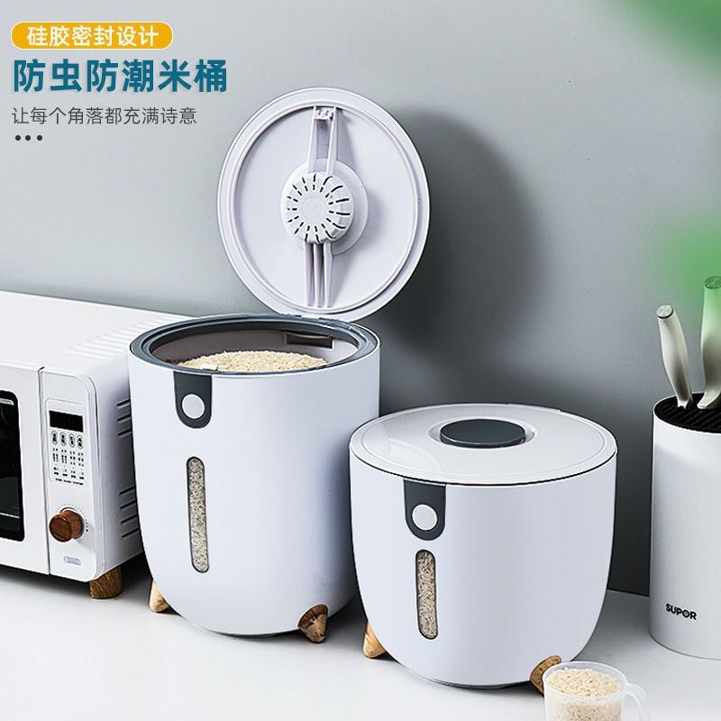 Thùng Gạo, Thùng Đựng Gạo 20Kg Gia Dụng Kín Chống Ẩm