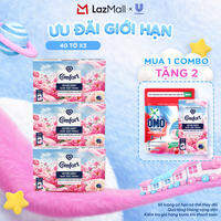 Combo 3 Hộp Giấy Thơm Comfort Hương Mẫu Đơn Và Hoa Hồng Ohara 40 tờ/hộp, Dành Cho Máy Sấy Quần Áo, Tủ Quần Áo