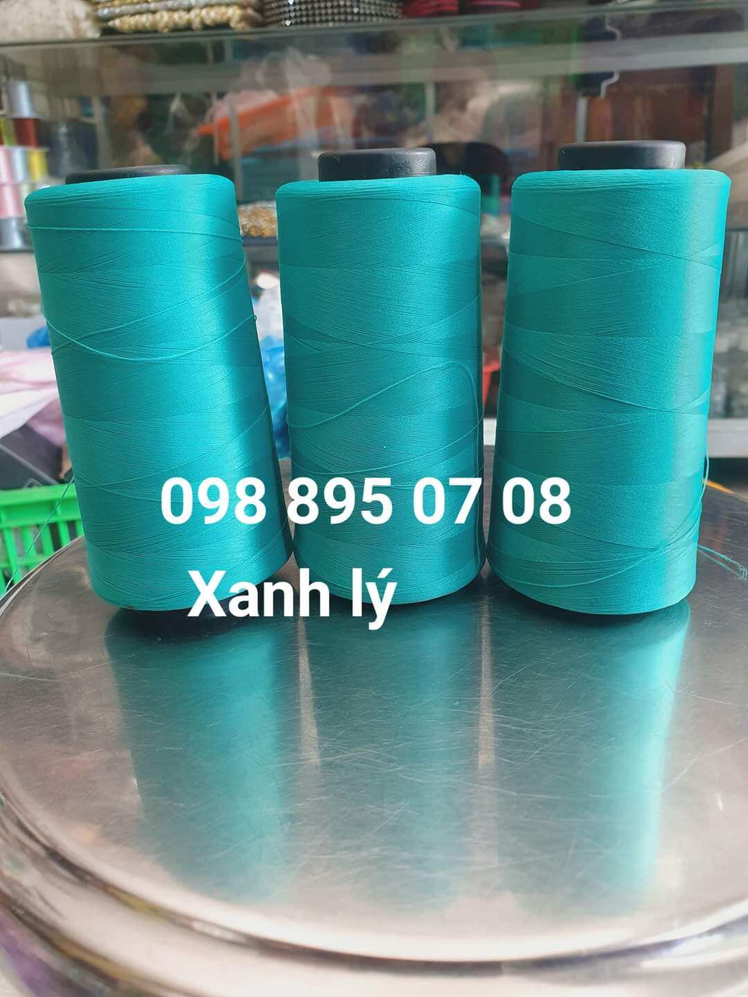 SÉT 3 CUỘN CHỈ TƠ VẮT SỔ  (5000M)