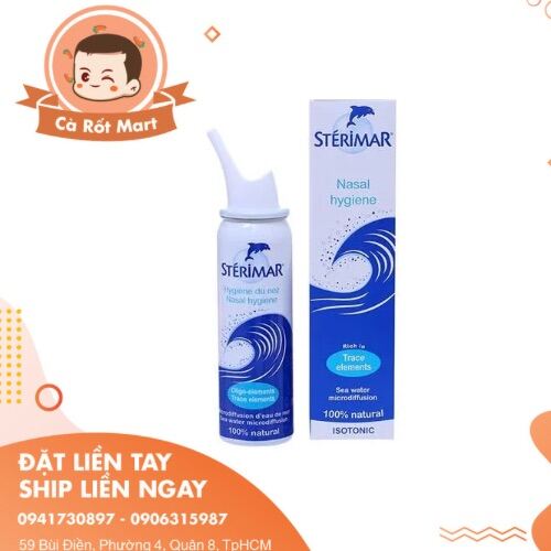 Dung dịch xịt mũi Sterimar Nose Hygiene & Comfort 50ml