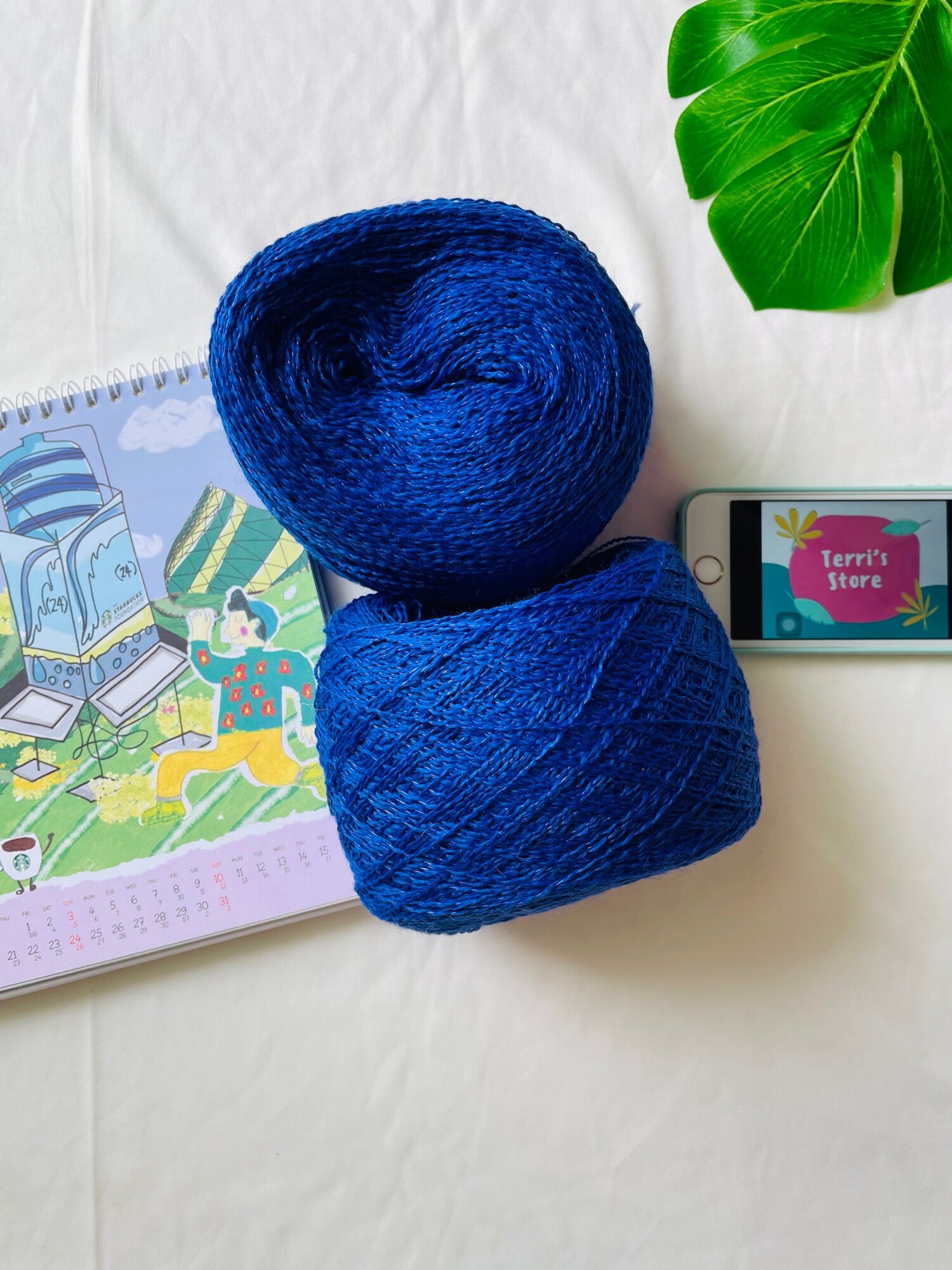 Yarn - Len Wool AC | Len mềm, ấm, đan móc áo, khăn mùa thu đông - Cỡ sợi 1.00 mm | Terri Store