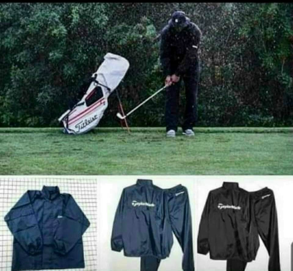 Bộ quần áo mưa chơi golf nam nữ - hãng taylormade