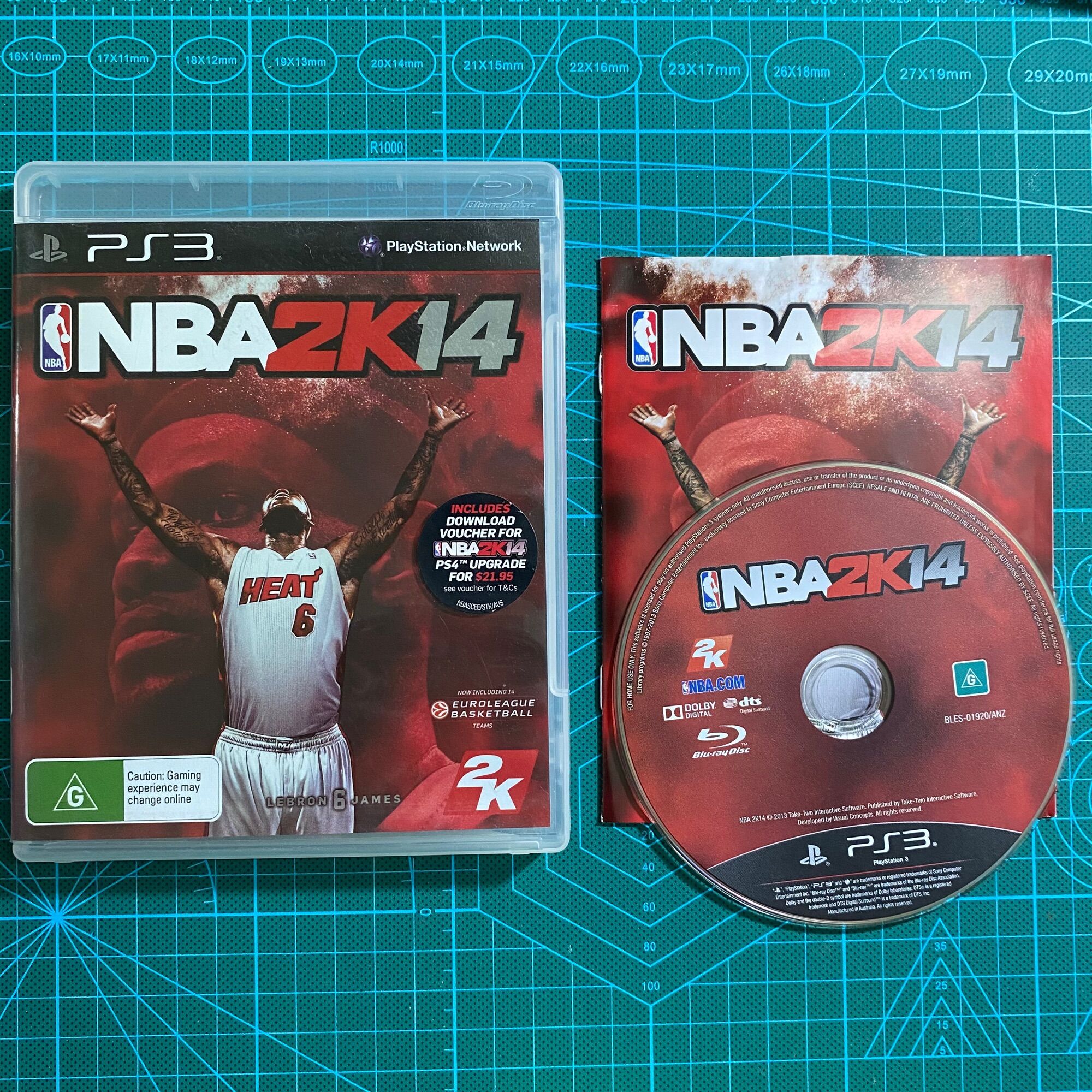 Đĩa game nba 2k14 ps3 hệ pal