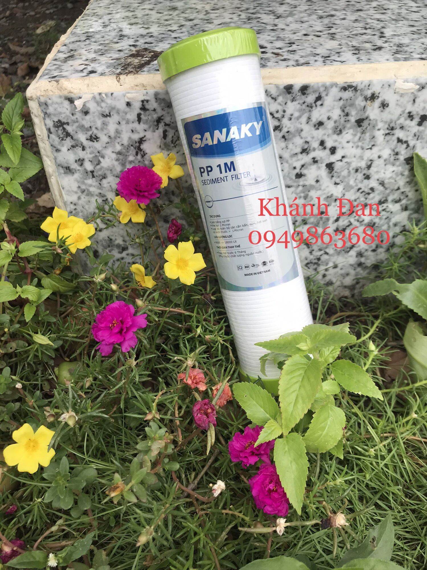 Lõi lọc sanaky số 3 . mẫu mới hàng chính hãng