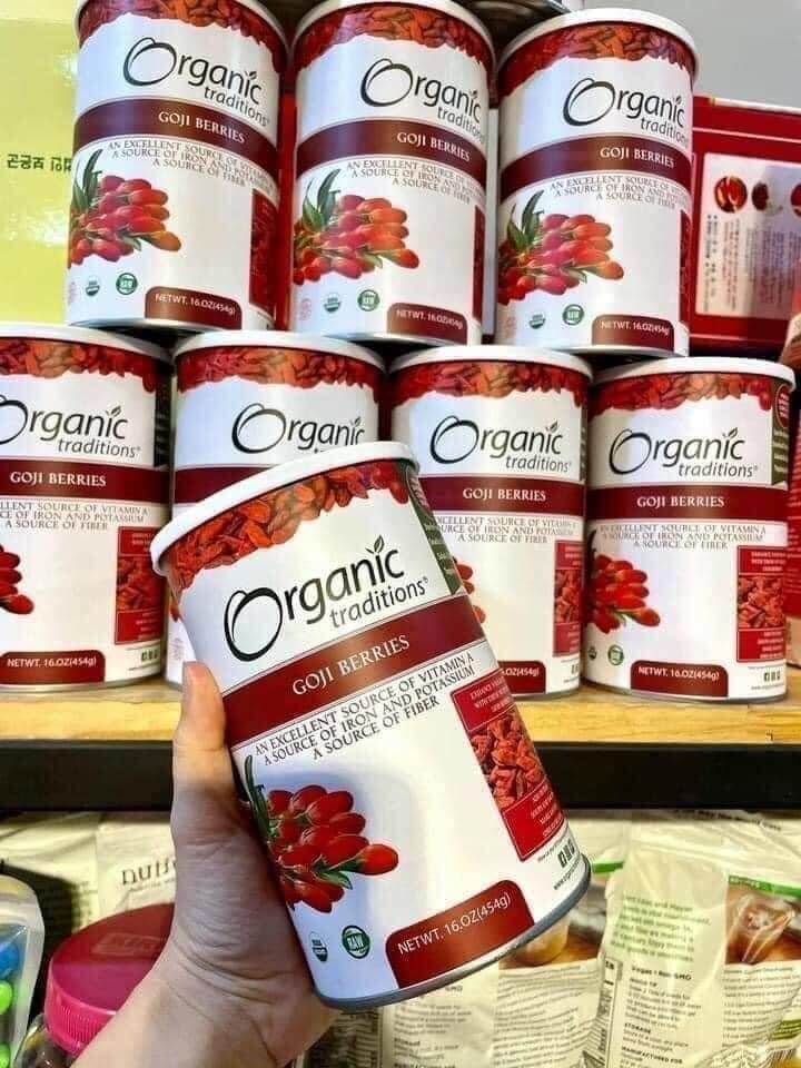 HẠT KỶ TỬ ORGANIC của Mỹ  454g