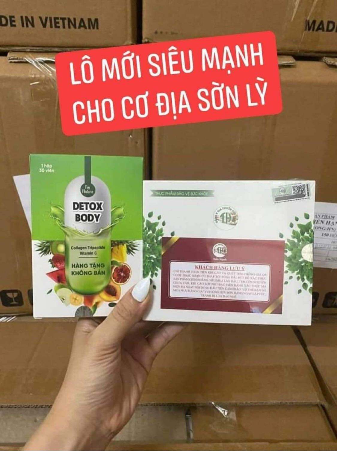 GIảm CÂN TIẾN HẠNH VIP tặng detox (HÀNG NGUYÊN TEM)