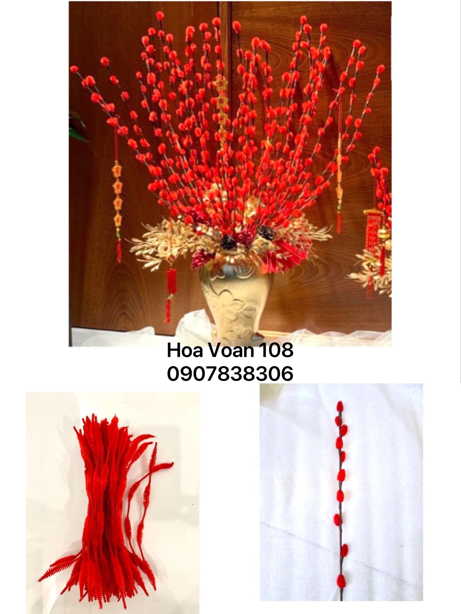 Nụ Tầm Xuân /kẽm nhung phồng