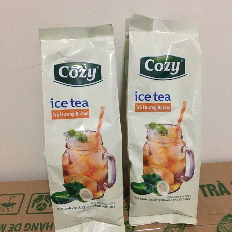 Trà hoà tan cozy hương đào, hương bí đao