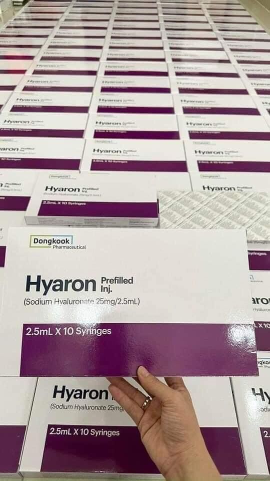 Hyaron căng bóng