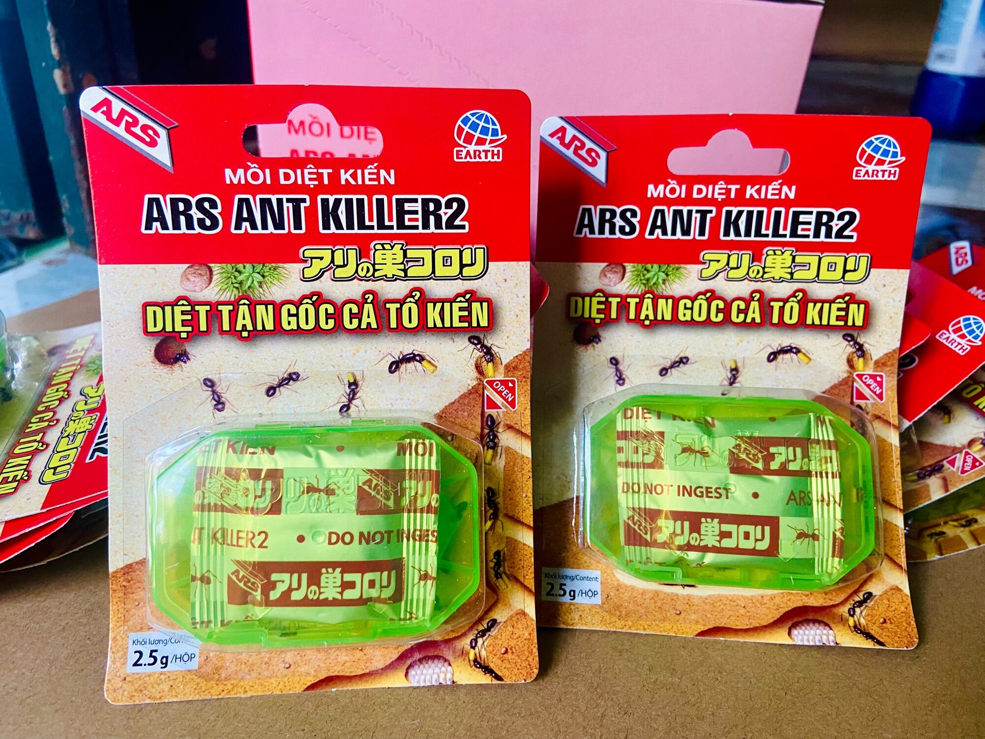 Mồi diệt kiến ars ant killer 2 diệt kiến tận gốc bẫy dẫn dụ kiến hàng nhập - ảnh sản phẩm 6