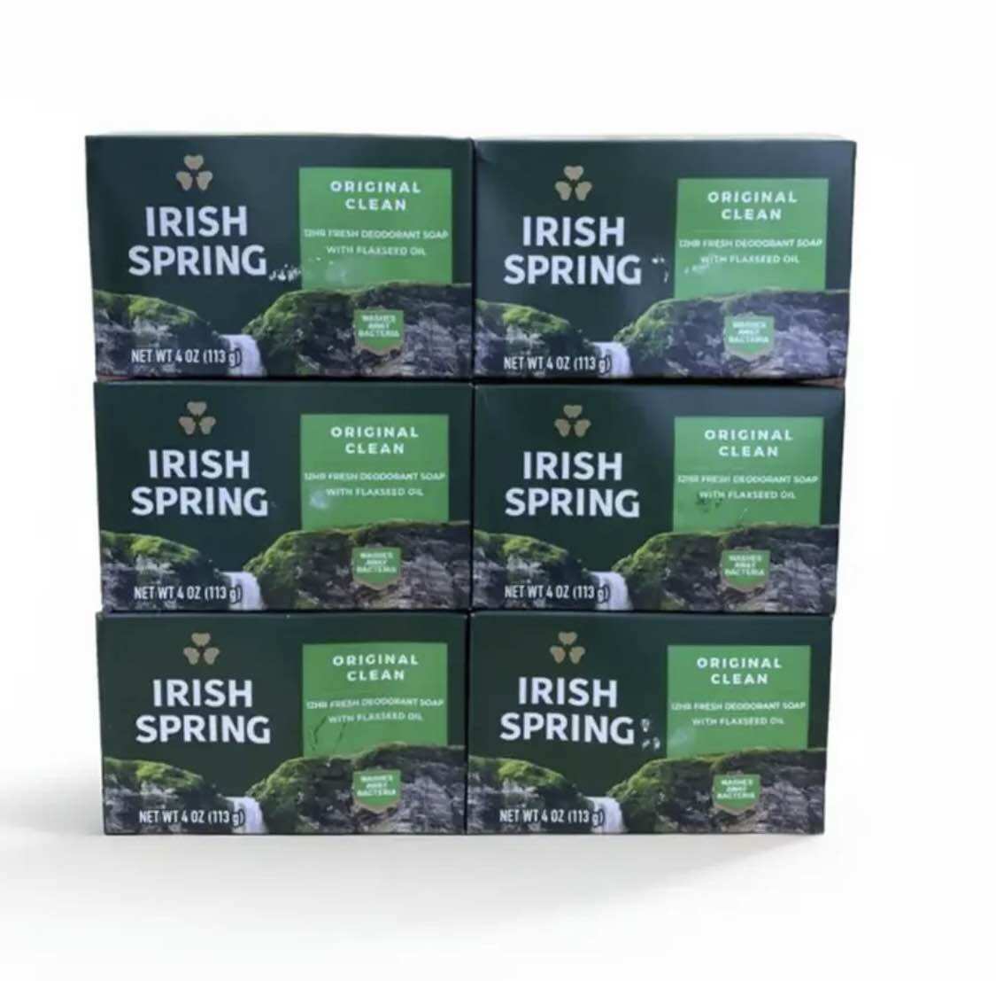 Combo 6 cục xà phòng Irish Spring 113gr-Mỹ