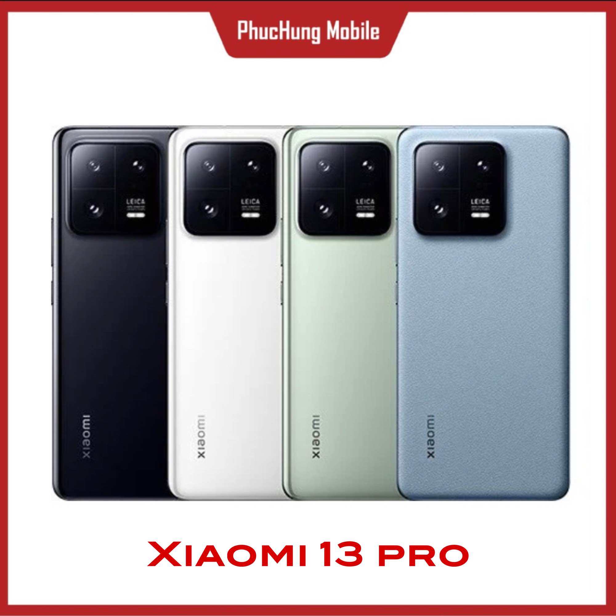 Điện thoại Xiaomi 13 Pro, chip SM8550 Snapdragon 8 Gen 2, fullbox, sạc nhanh 120W