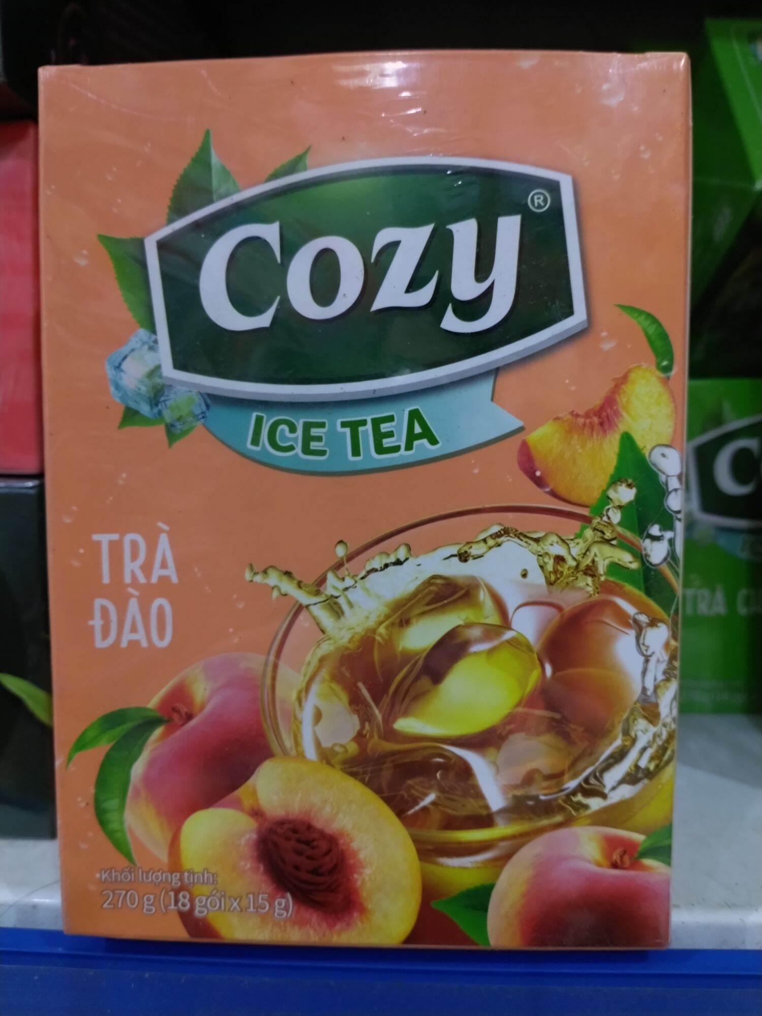 Trà cozy hoà tan chanh/đào 270g