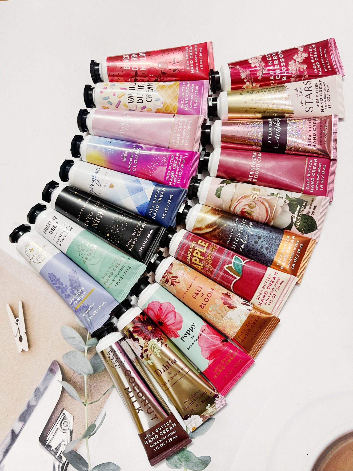 Kem tay Bath and Body Works 29ml nhiều mùi