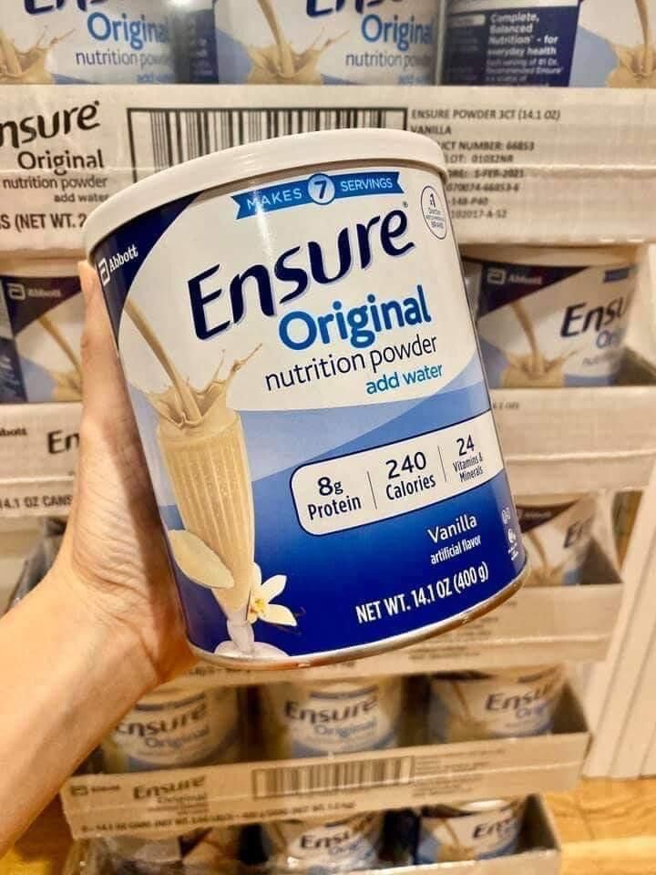 Sữa Bột Ensure Orginal Nutrition Powder 397g