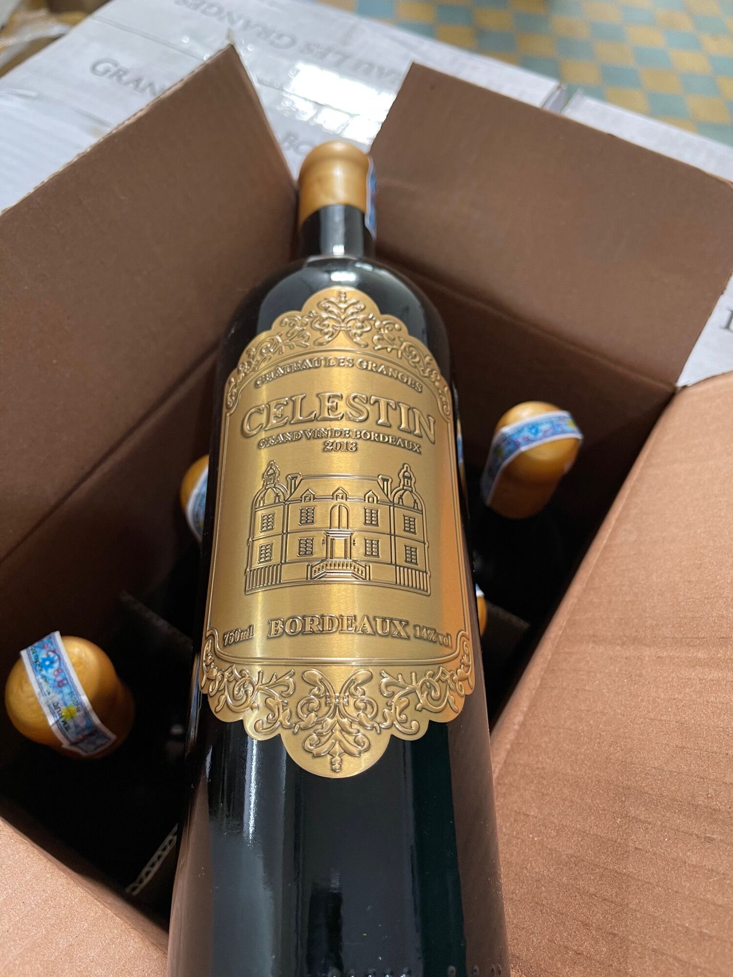 Vang Pháp CELESTIN GRAND VIN DE BORDEAUX