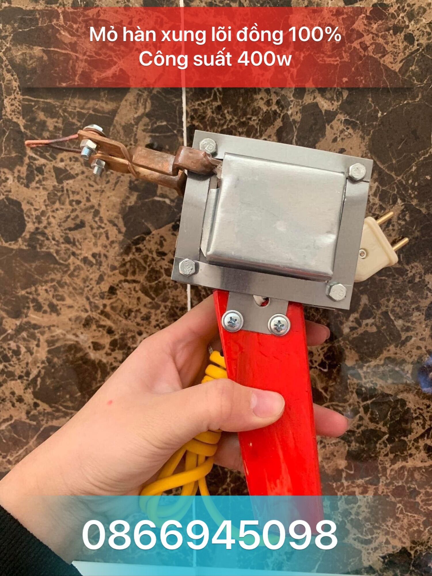 Mỏ hàn xung công xuất lớn 400w