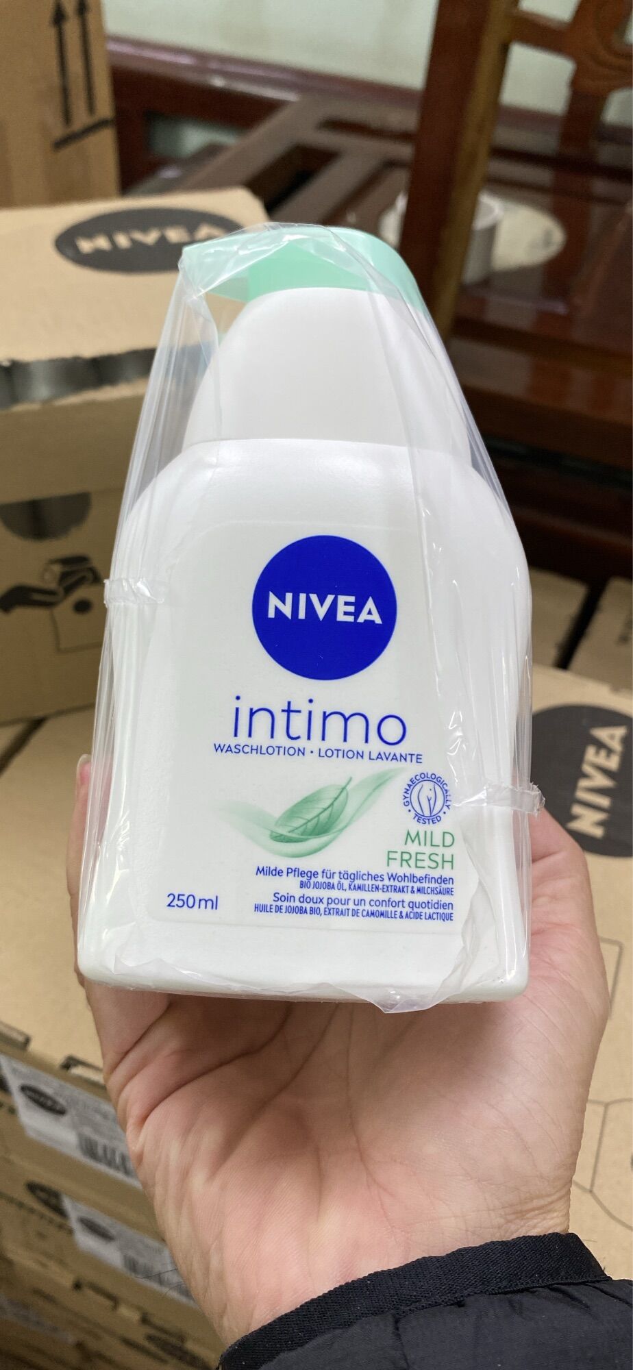 Dung dịch vệ sinh phụ nữ nivea đức 250ml