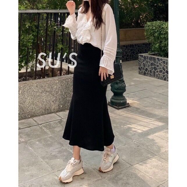 Chân váy đuôi cá dáng dài Sam-collection {freeship}
