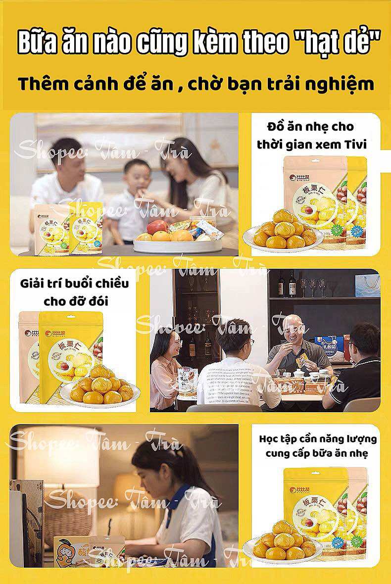 🍯 Hạt dẻ Diêm Sơn 60g/gói 🌰
