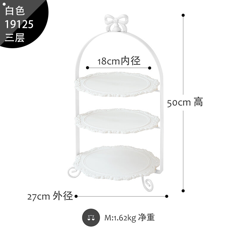 Giá Đựng Đồ Điểm Tâm Trà Chiều Phong Cách Xa Xỉ, Giá Đựng Bánh Gato Ba Tầng, Giá Đựng Đồ Ngọt Phong Cách Instagram, Khay Đựng Hoa Quả Gia Dụng Nhiều Tầng