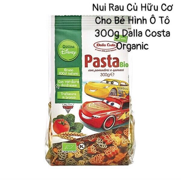 [Tách lẻ 75g] Nui rau củ hữu cơ hình chuột Mickey Dalla Costa