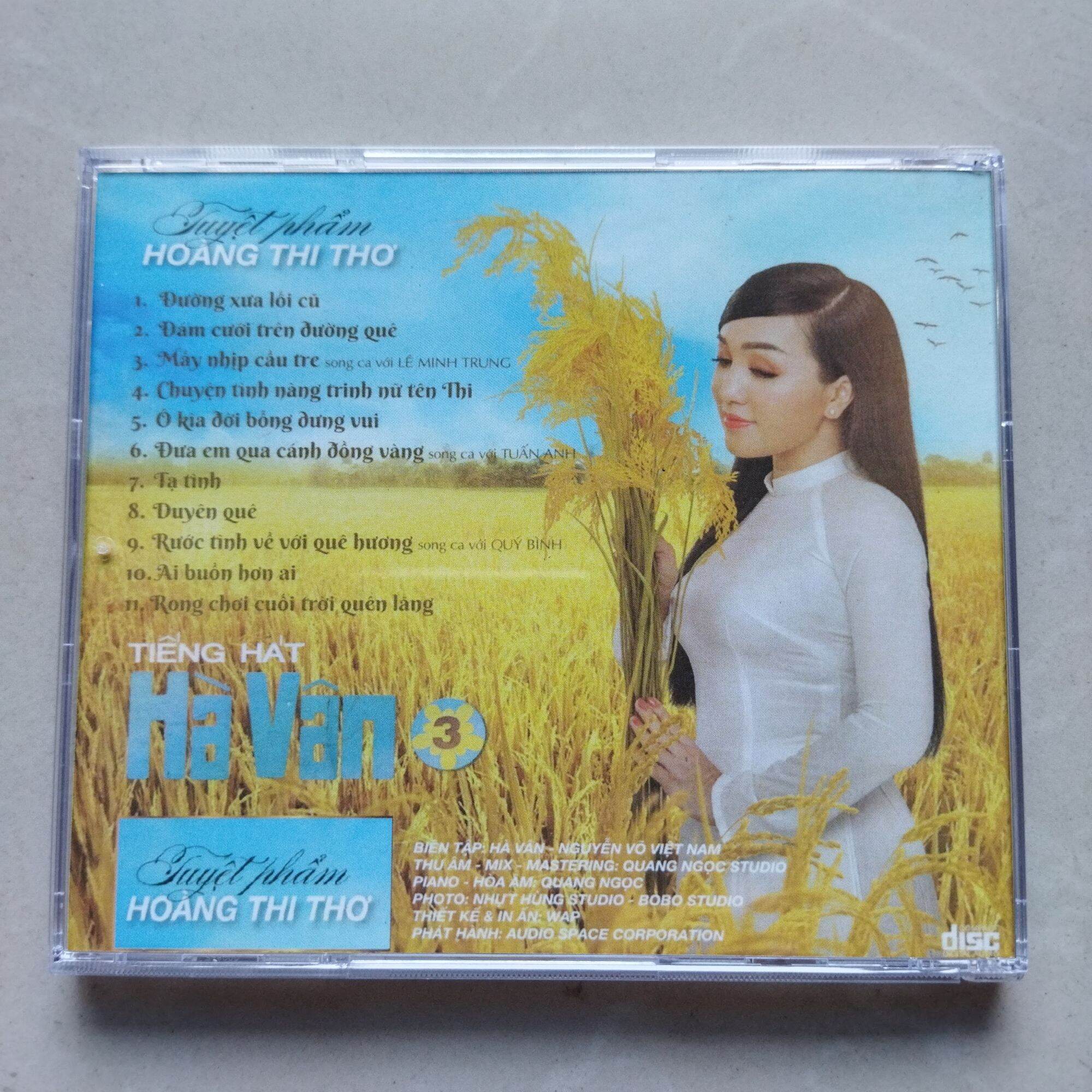 Bộ 3 cd Hà Vân phono