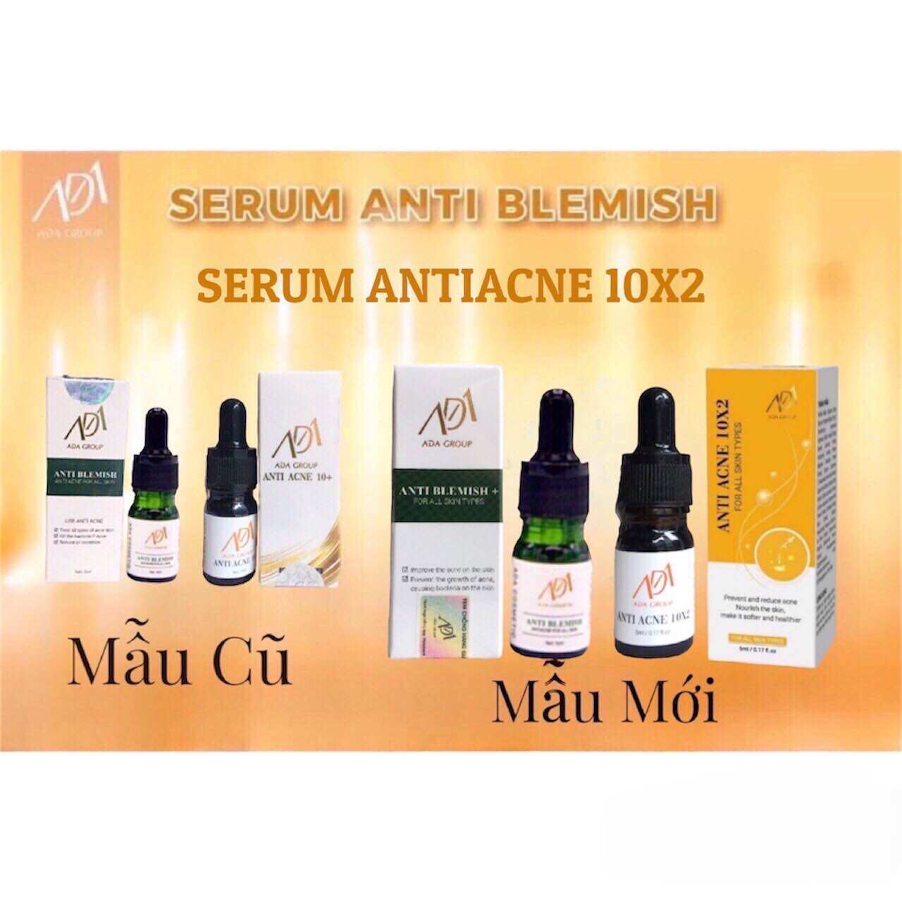 Bộ đôi serum mụn anti blemish-anti acne 10+ giúp bạn tự tin sạch mụn 100%