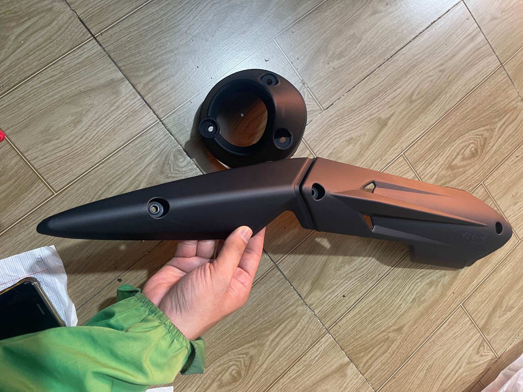 Ốp bô chụp đích bô exciter135 mẫu thái